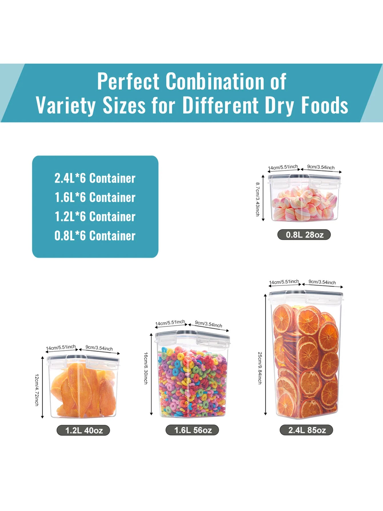 24-Piece Airtight Food Storage Container Set with Lids & Labels