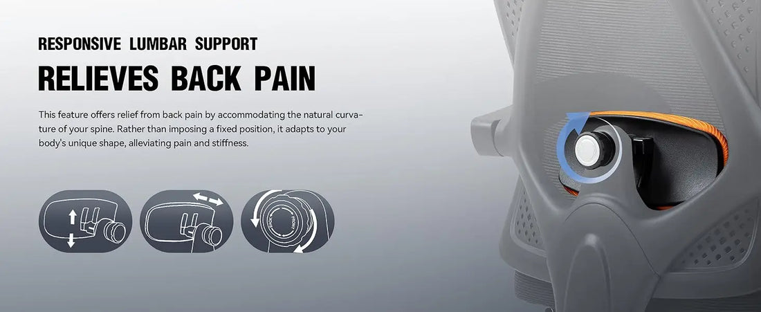 Dowinx Ergonomic Office Chair,Mesh Computer Chair with Pocket Spring Desk Chair with Adjustable Lumbar Support and Headrest