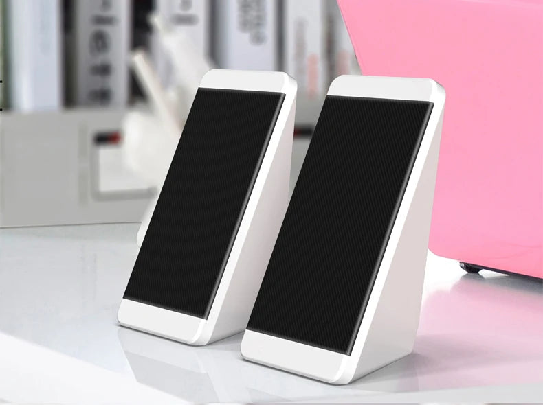 USB Portable Stereo PC Speaker for Laptop