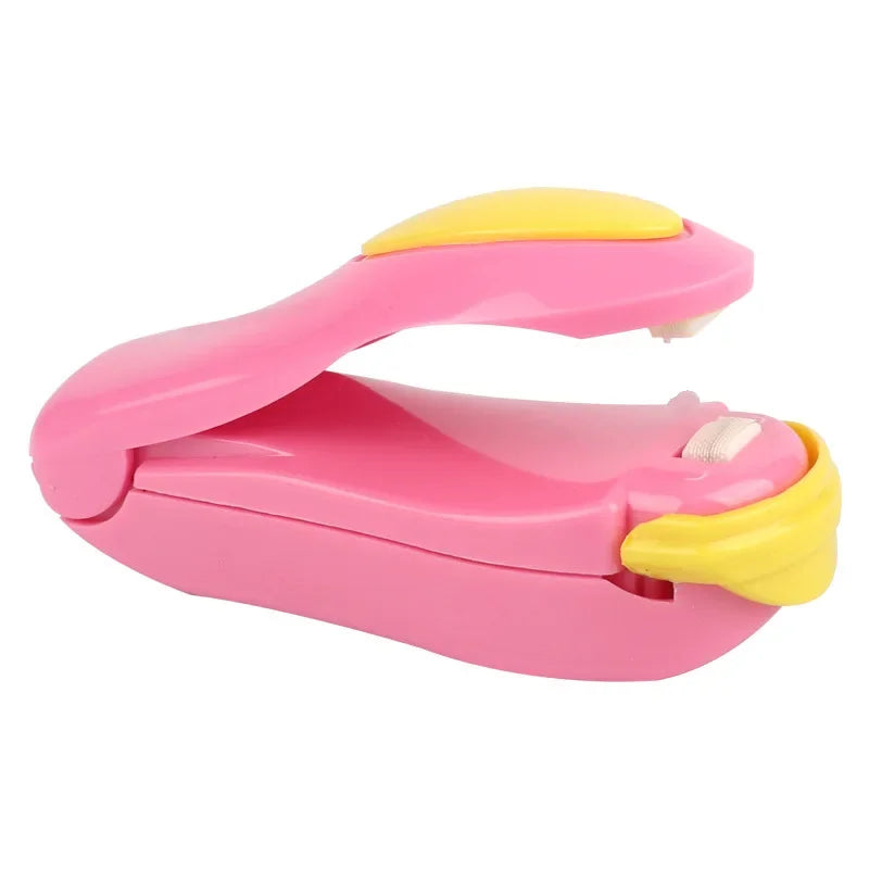 Mini Heat Sealing Machine & Food Bag Clip – Kitchen Storage Tool