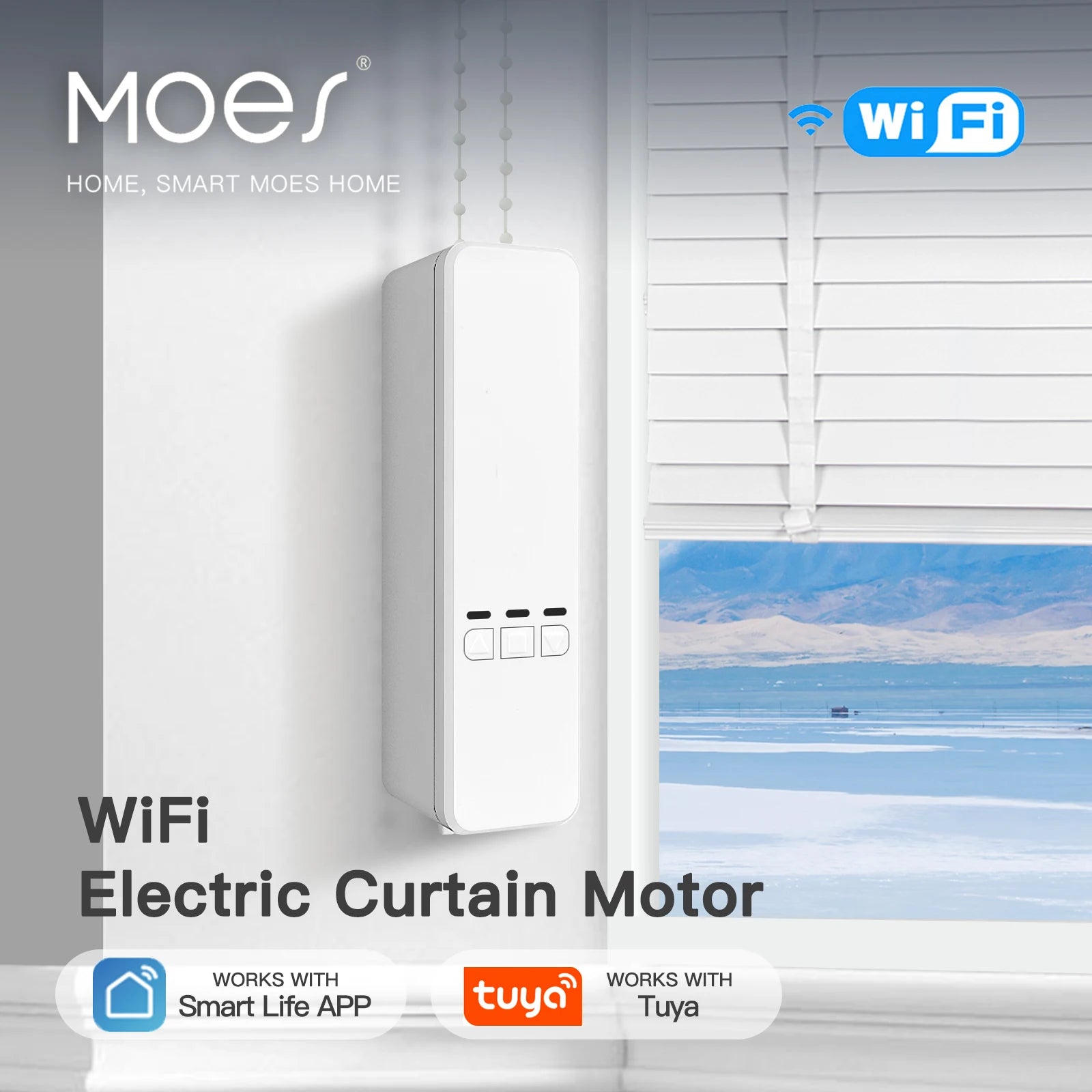 MOES Tuya WiFi Smart Roller Blind Motor Kit