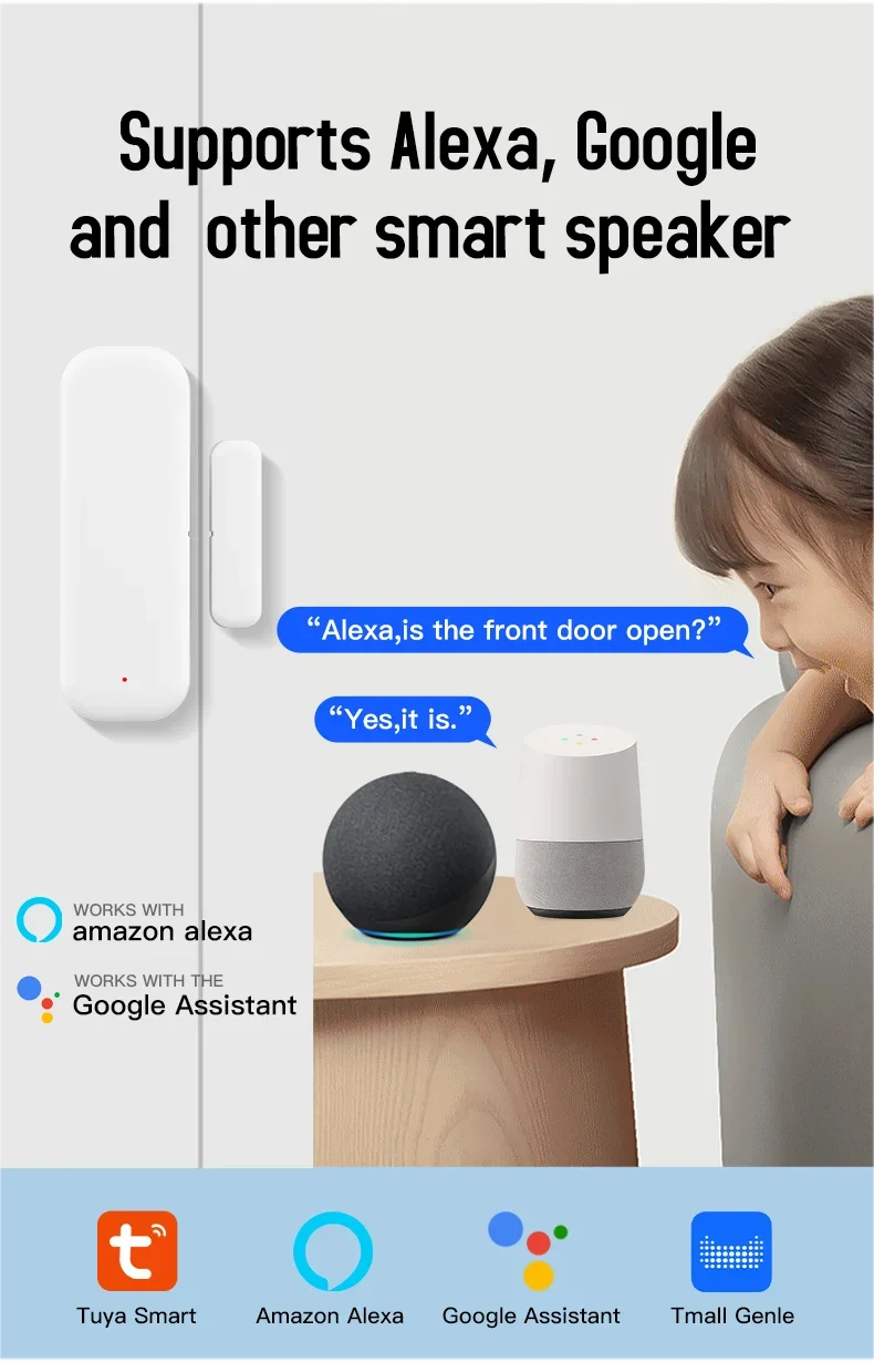 Tuya WiFi Smart Door & Window Sensor