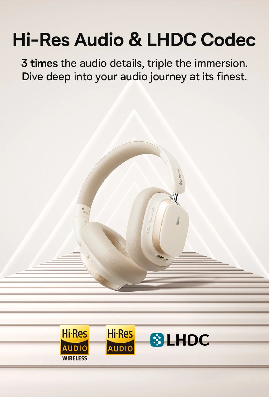 Baseus Bowie H1s Wireless Noise Canceling Headphones