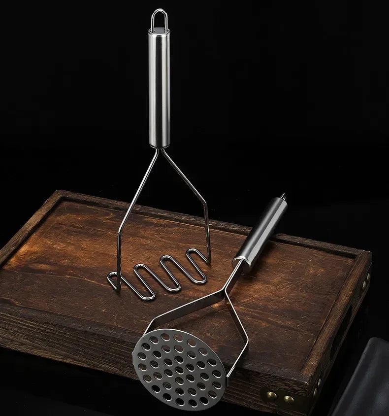 Stainless Steel Potato Puree Press, Kitchen Small Tools, Baby Food Grinder, Manual Press, Kitchen Small Tools