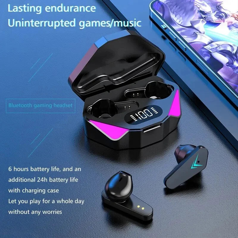 X15 TWS Wireless Gaming Earbuds