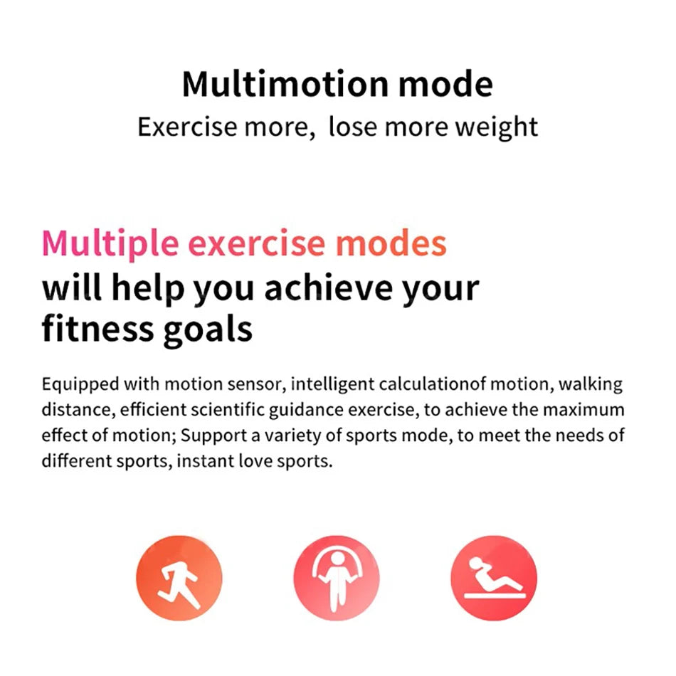 M6 Fitness Smart Watch for Men & Women