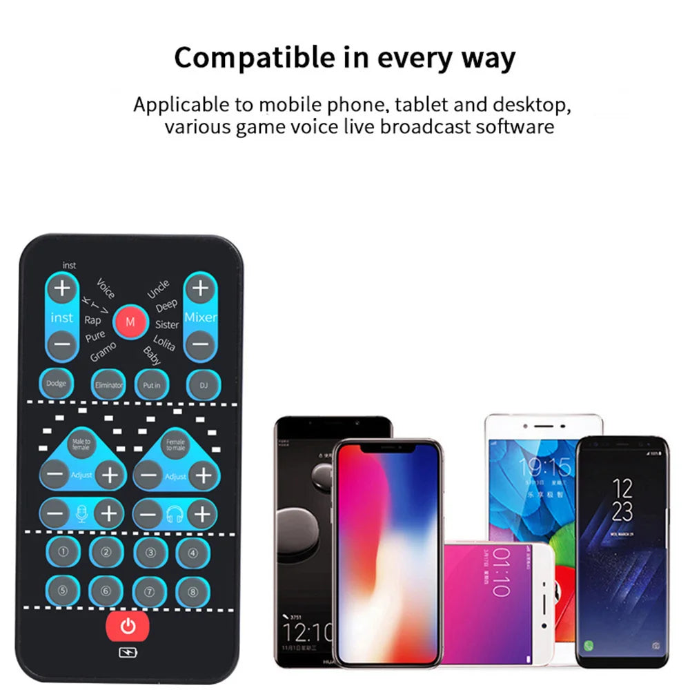 M10 Portable Voice Changer with Karaoke Function