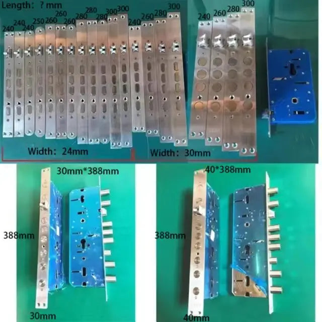 Tuya App Smart Lock Household Anti-theft Door Fingerprint Lock With Camera Password Lock Large Door Lock