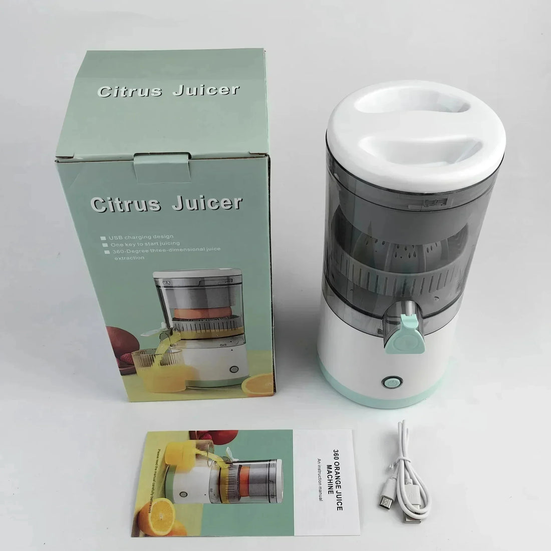 USB Rechargeable Electric Citrus Juicer Cup