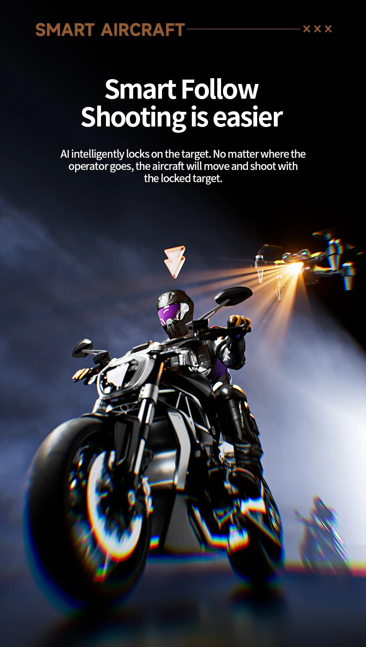 M5 Professional 8K GPS Drone with Triple Camera & Obstacle Avoidance