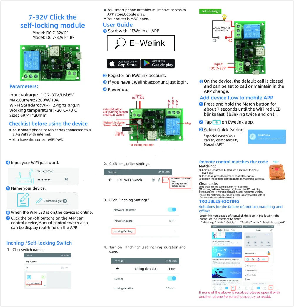 eWeLink WiFi Smart Garage Door Opener