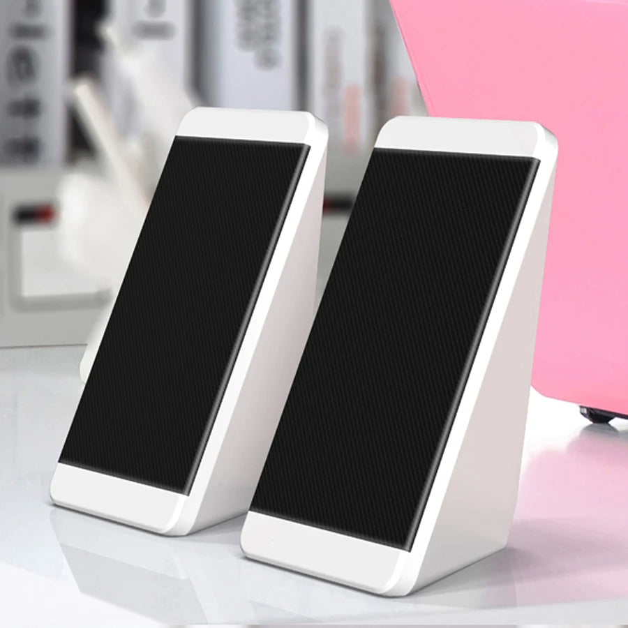 USB Portable Stereo PC Speaker for Laptop