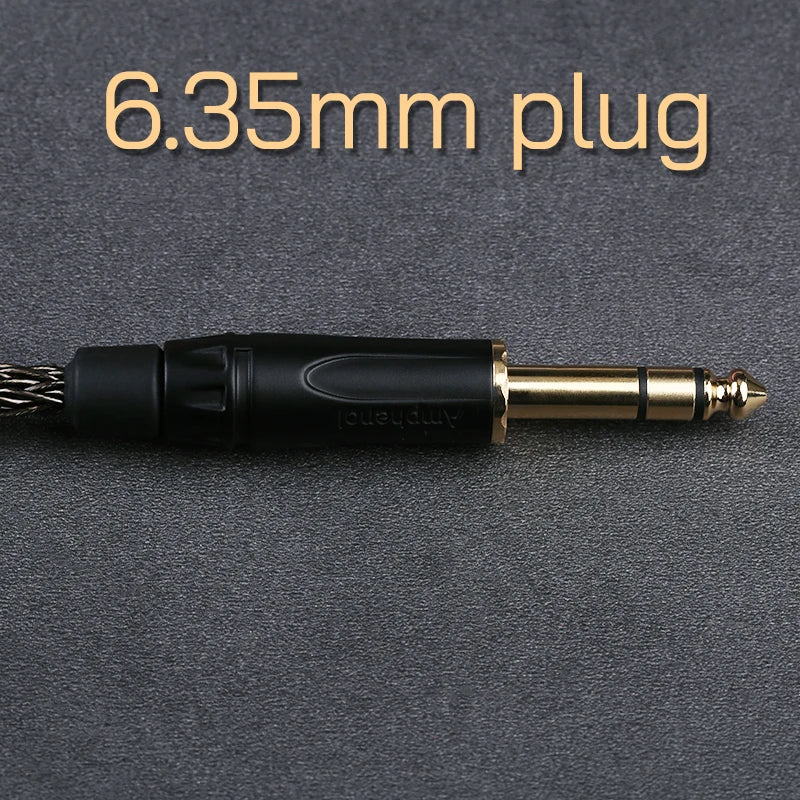 OPENHEART 16 Core Headphone Cable XLR 4.4mm 2.5mm 6.35mm Cable For Sennheiser HD580 HD600 HD650 hd545 hd565 hd535 HD660S HD6XX
