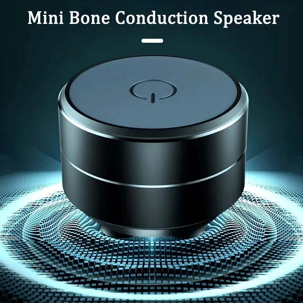 Mini Bone Conduction TWS Bluetooth Metal Speaker