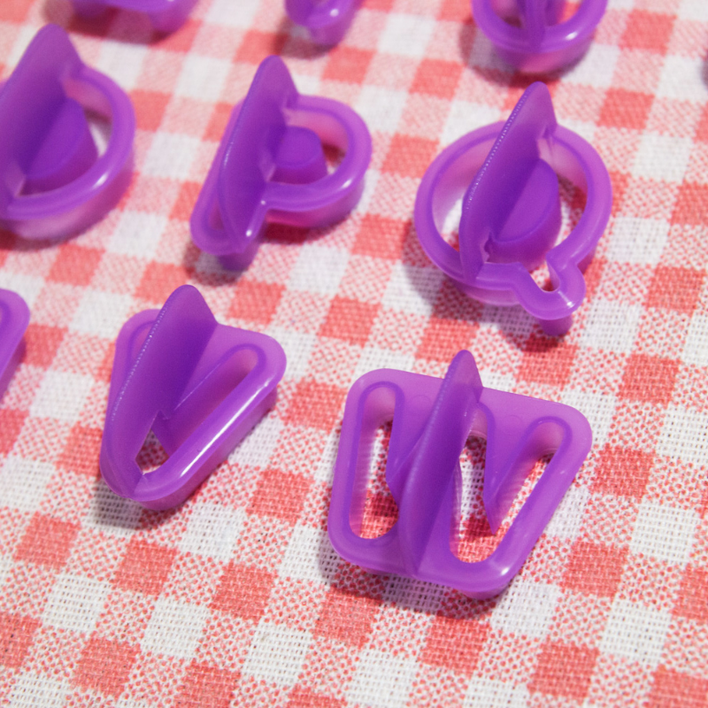 40pcs/set Alphabet Cake Molds Figure Plastic Letter Fondant Mold Icing Cookie Cutter Number Cake Mould Baking Decorating Tools