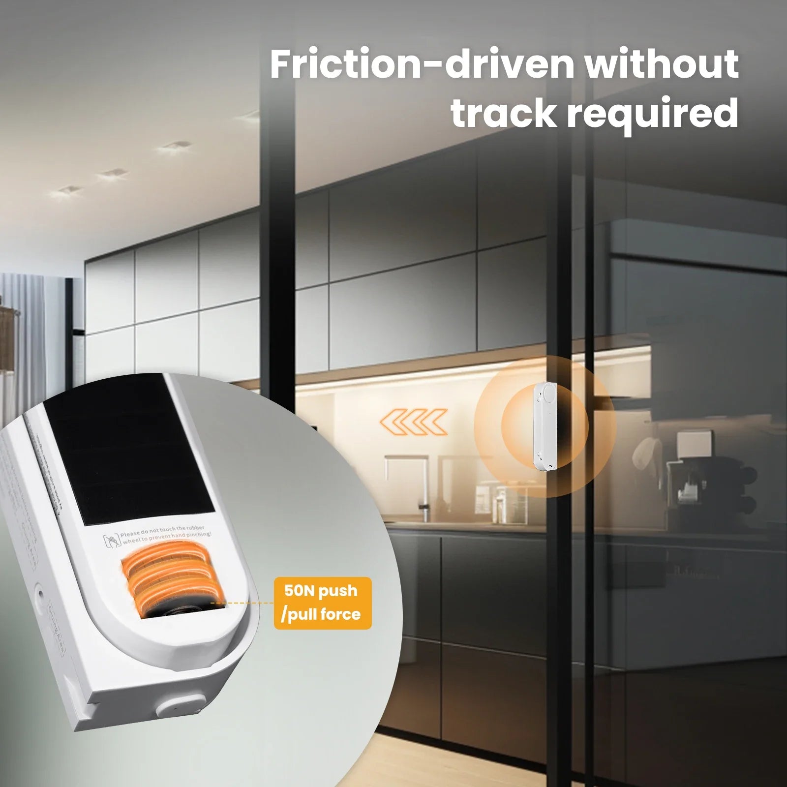 MOES Tuya ZigBee Smart Window Opener with Solar Charging