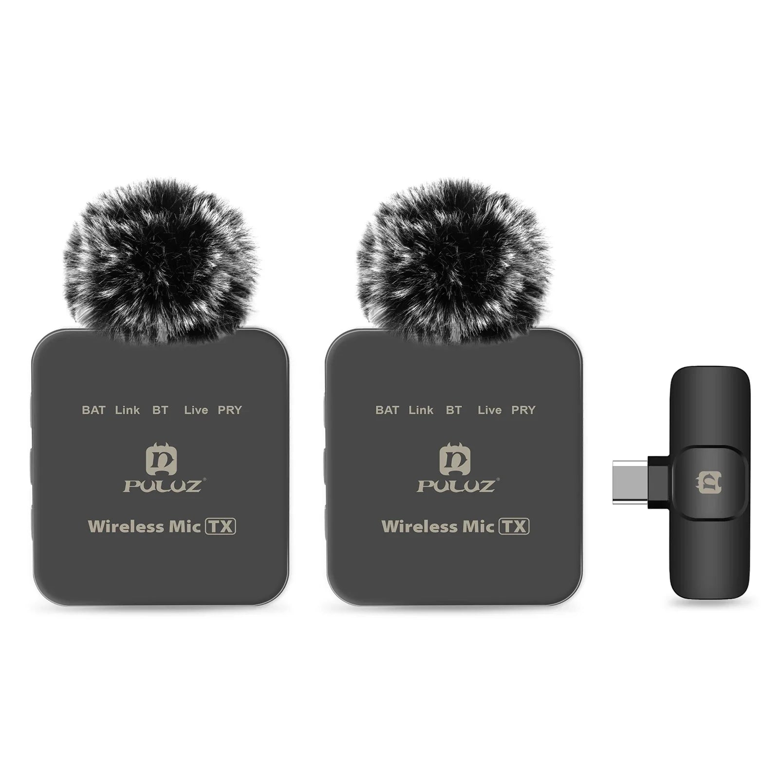 PULUZ Wireless Lavalier Mini Microphone