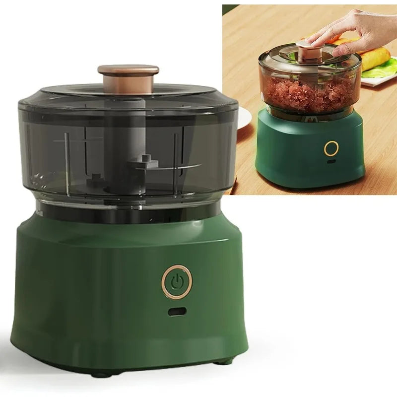 Mini Baby Food Processor – 350ML Wireless Cooking Machine