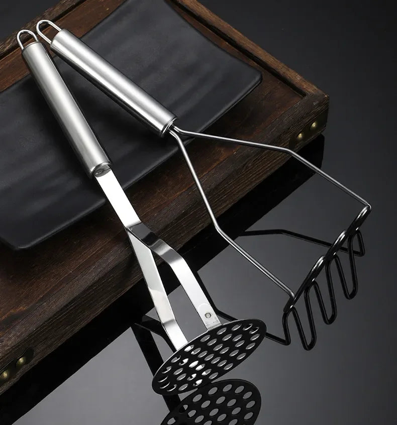 Stainless Steel Potato Puree Press, Kitchen Small Tools, Baby Food Grinder, Manual Press, Kitchen Small Tools