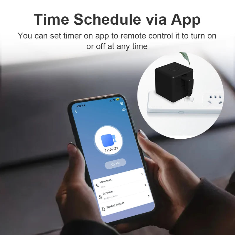 Tuya Zigbee Smart Fingerbot Switch Pusher