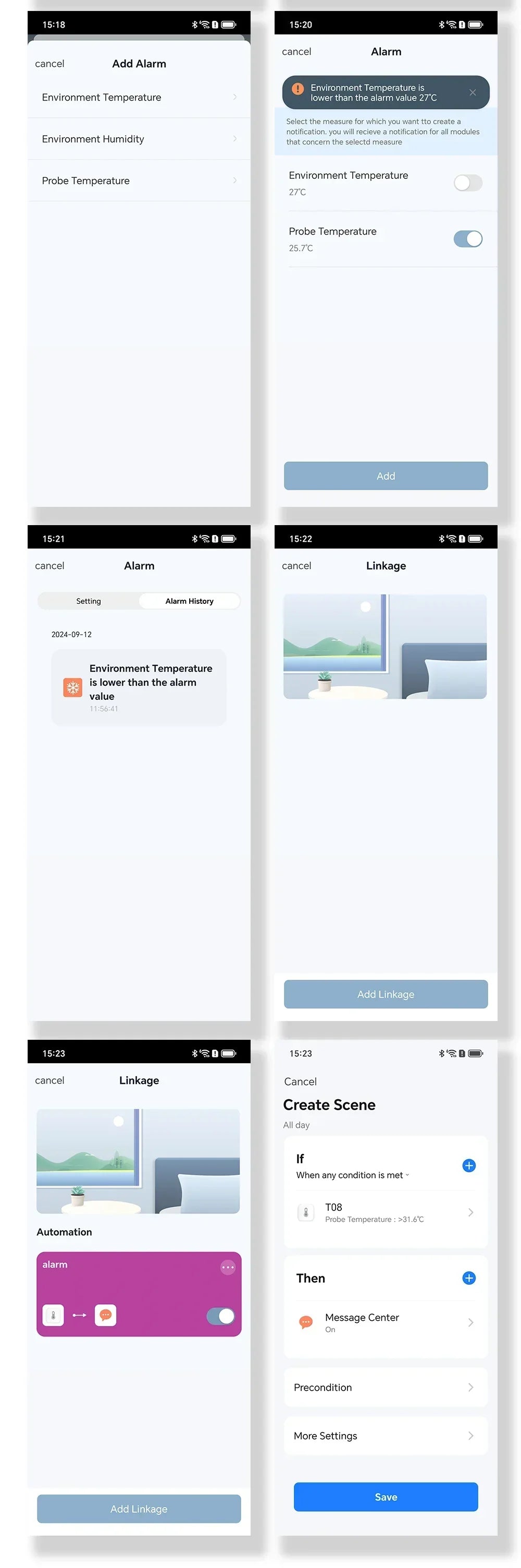 Tuya WiFi Temperature & Humidity Sensor with Probe