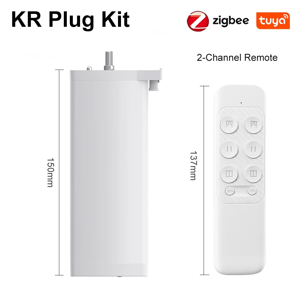 Tuya 155MM Zigbee/WiFi Smart Curtain Motor