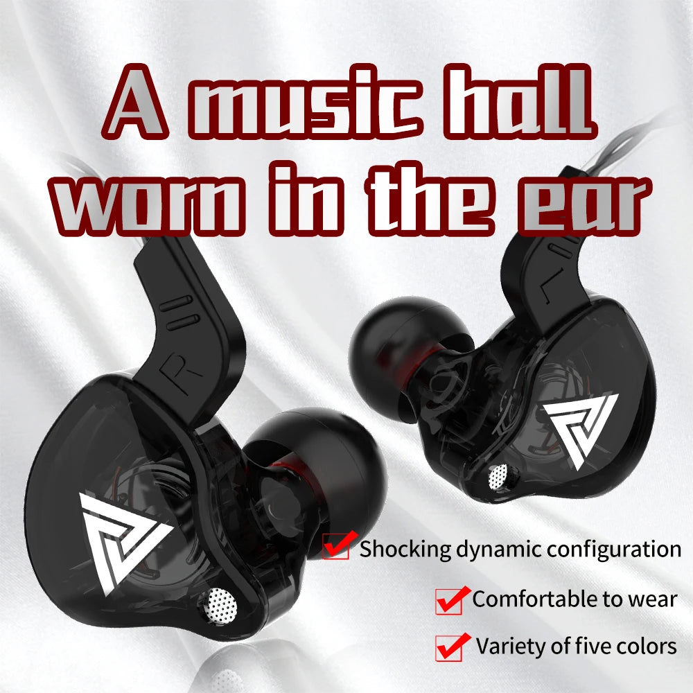 QKZ AK6 3.5mm Wired HiFi Earphones