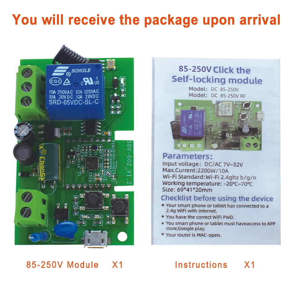 eWeLink WiFi Smart Garage Door Opener