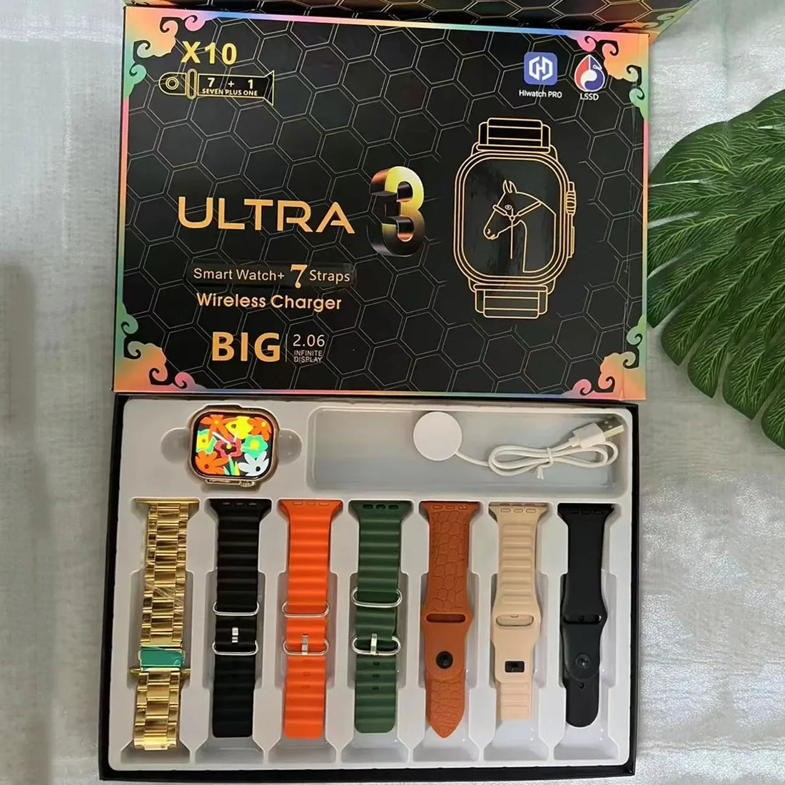 X10 Ultra 3 Smart Watch with Bluetooth Calling