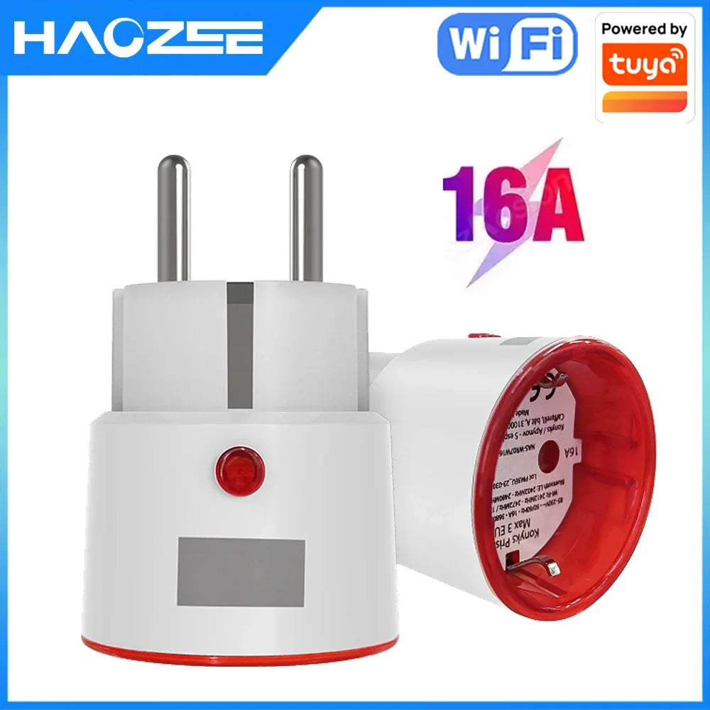 Tuya WiFi Smart Plug EU 16A with Power Monitoring