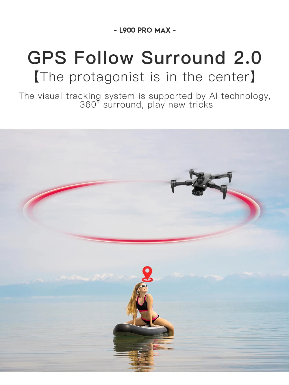 L900 Pro MAX 4K GPS Drone with Dual Camera