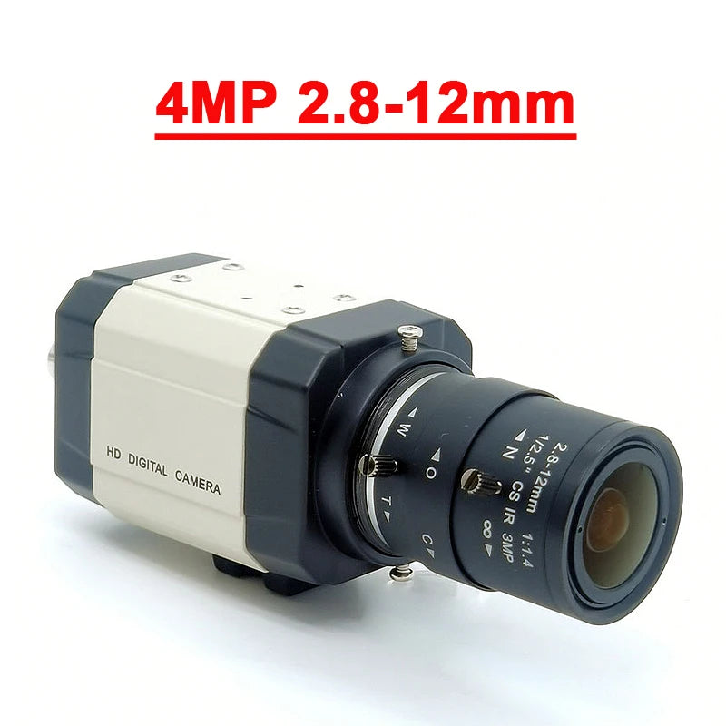 SUFCO 4MP USB WEBCam PC Camera 30fps 2560x1440 MJPG High Speed UVC BOX Camera Varifocal Zoom Lens 2.8-12mm/5-50mm or fix 6mmLens