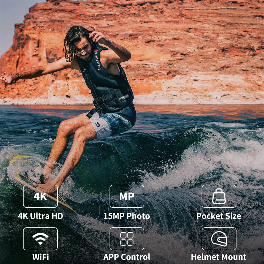 SJCAM C100 Plus 4K Waterproof Action Camera