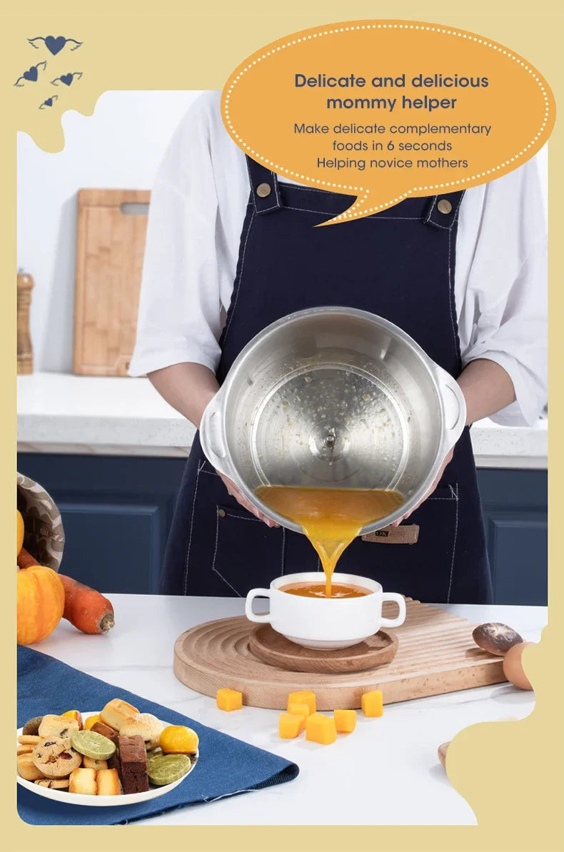 Stainless Steel Electric Meat Chopper & Food Processor