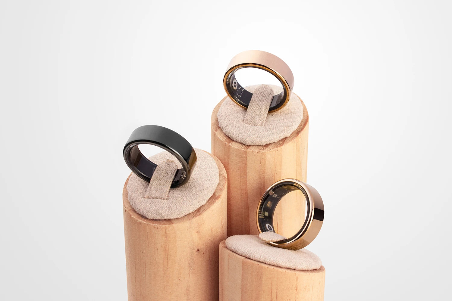 COLMI R02 Smart Ring – Health Monitor, 39-Day Battery, Waterproof with Charging Case