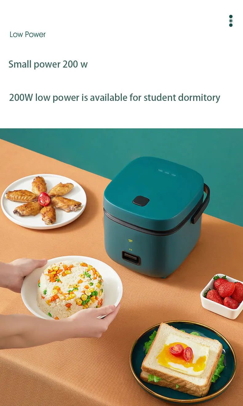 Mini Automatic 1.2L Rice Cooker for 1–2 People