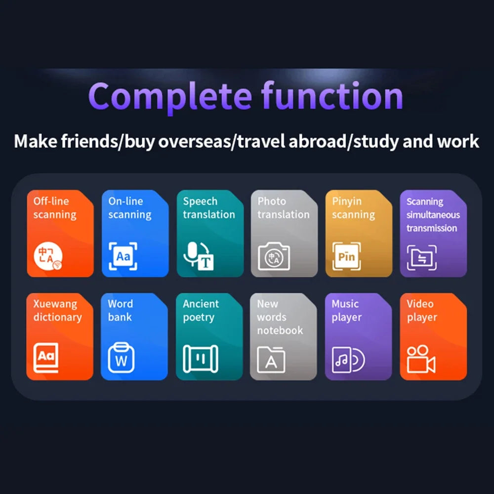 S65Pro Dictionary Translation Pen Scanner