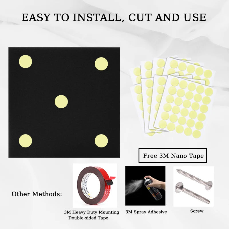 TOUO Egg Trough Wall Soundproof Foam 6 12 24 48 Pcs High Density Sound Absorbing Material Acoustic Foam Ceiling Noise Insulation