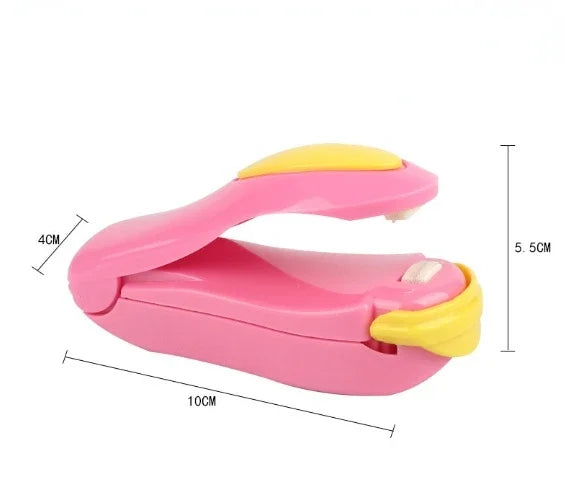 Mini Heat Sealing Machine & Food Bag Clip – Kitchen Storage Tool