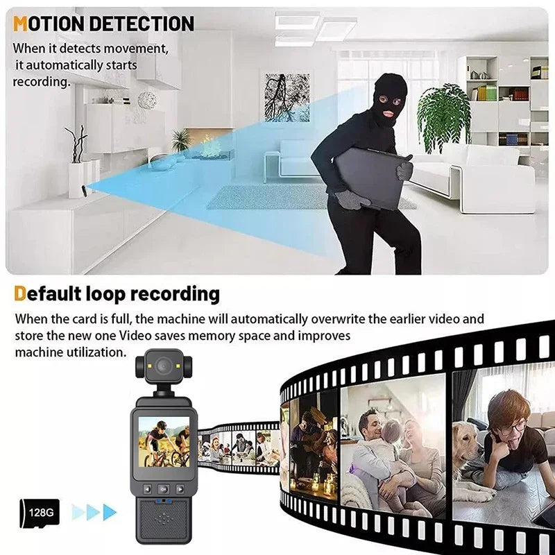 1080P HD WiFi Law Enforcement Mini Camera