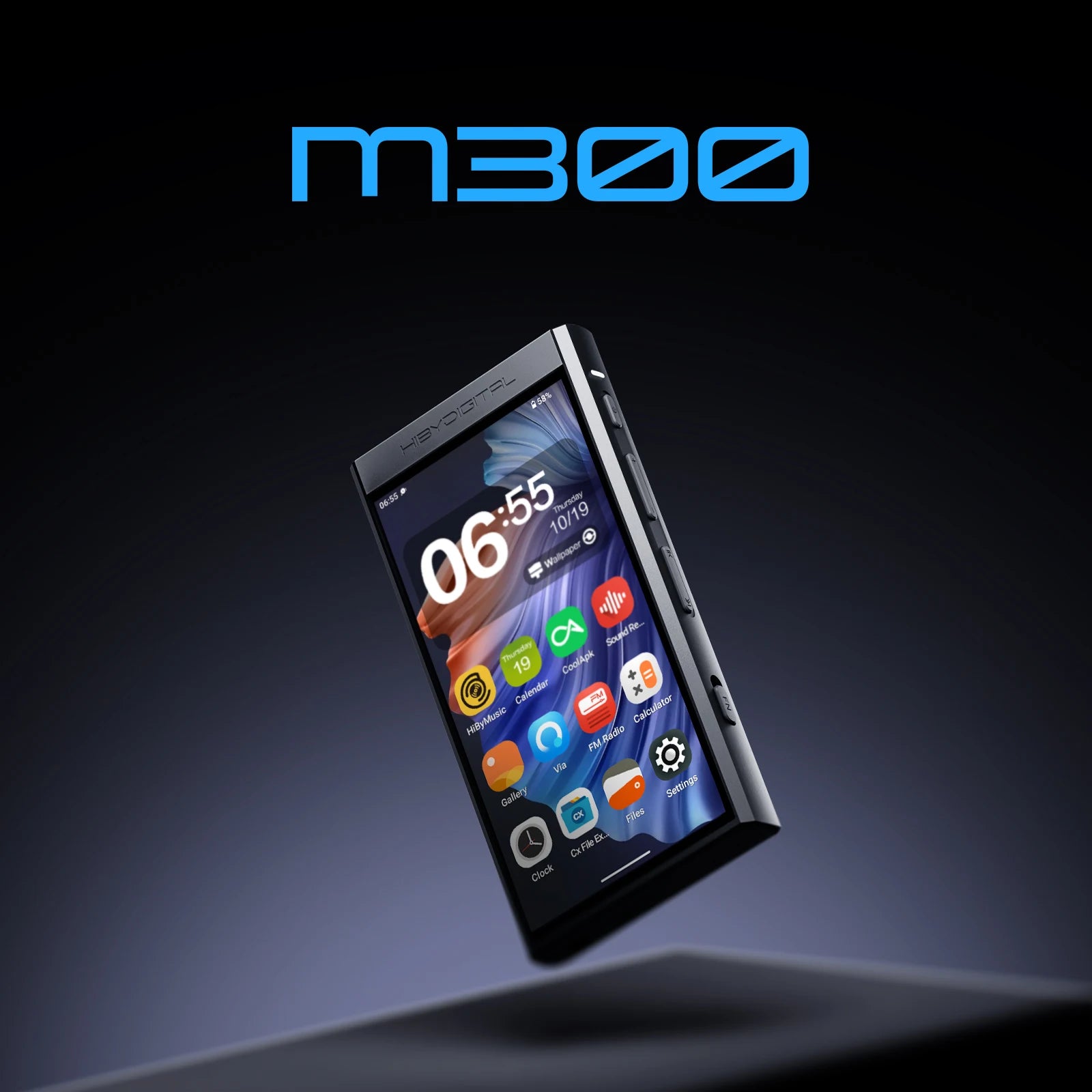 HiBy M300 Android 13 HiFi Music Player