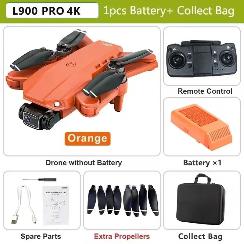 L900 Pro MAX 4K GPS Drone with Dual Camera