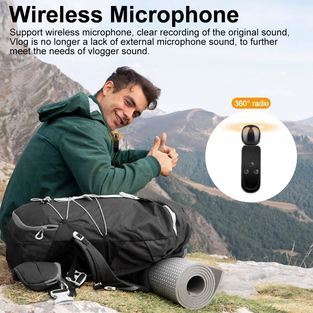 M40TR 5K Action Camera with Touch Screen & Zoom