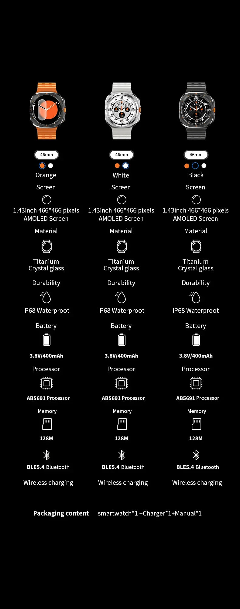 2025 Galaxy Watch Ultra Smartwatch