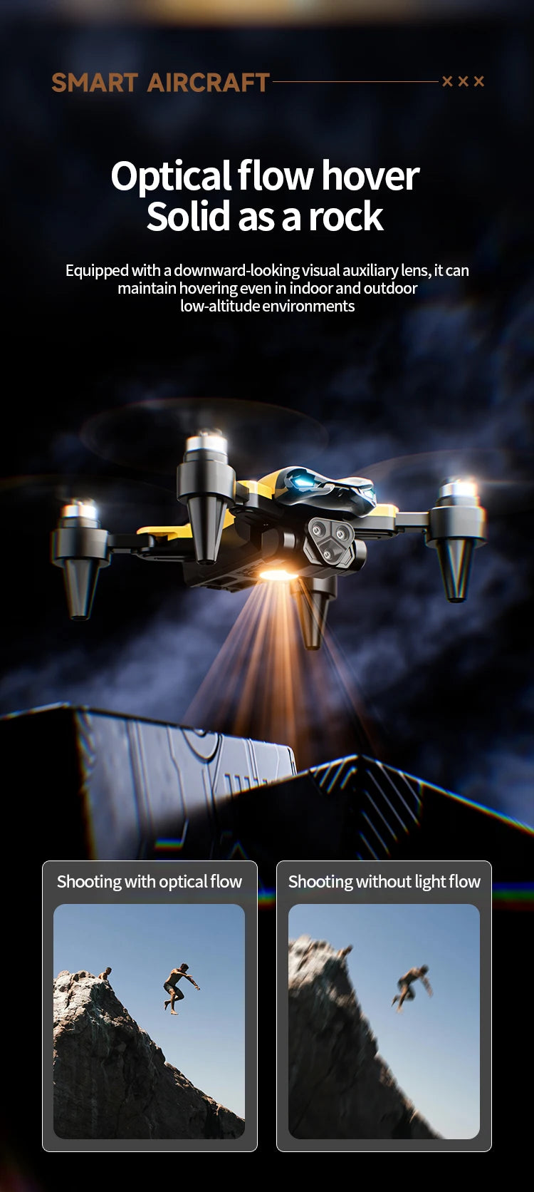 M5 Professional 8K GPS Drone with Triple Camera & Obstacle Avoidance