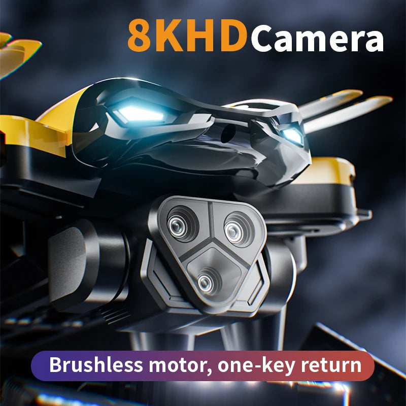 M5 Professional 8K GPS Drone with Triple Camera & Obstacle Avoidance