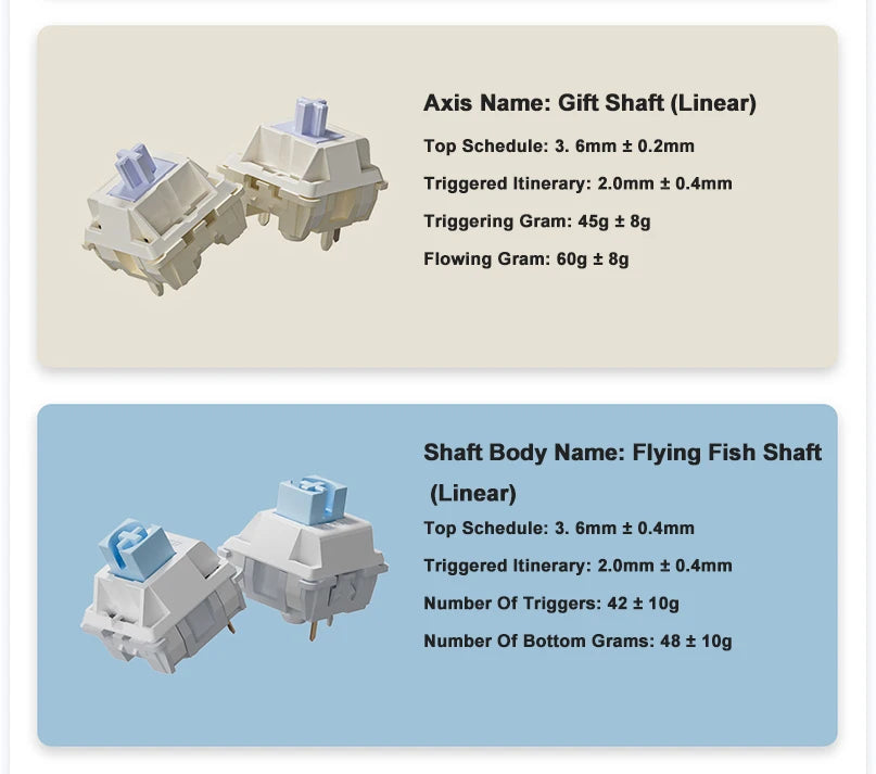 AJAZZ AK820 / AK820Pro Gaming Mechanical Keyboard 75% 82 Keys Wired Single Mode/Bluetooth Wireless Gamer Keyboard for Laptop PC