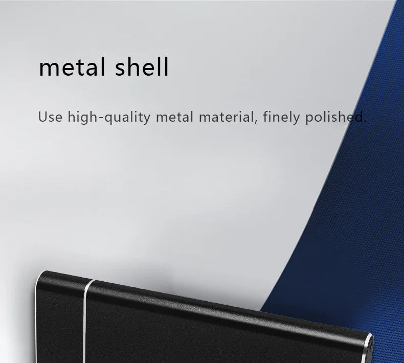 For Xiaomi 1TB External Hard Drive Portable SSD 2TB Hard Disks Storage High-Speed External Solid State Drive USB 3.1 for Laptops