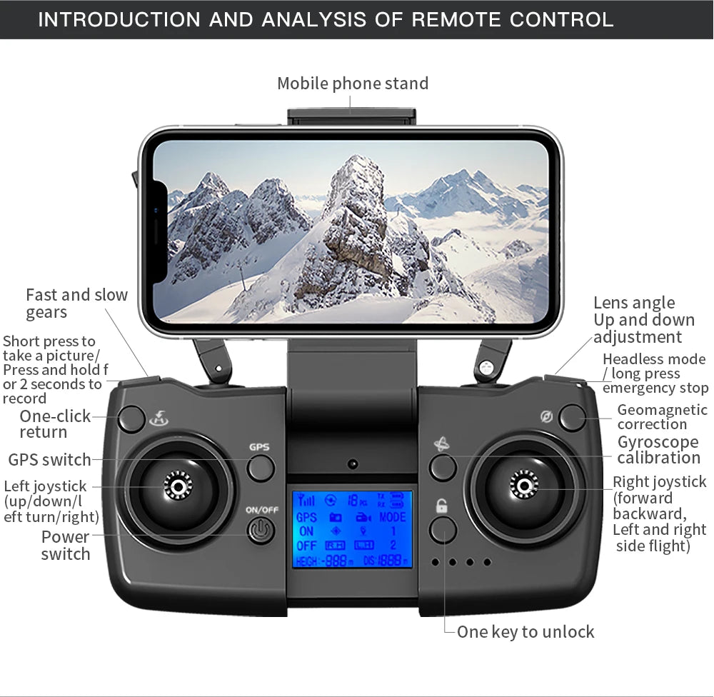 L900 Pro MAX 4K GPS Drone with Dual Camera