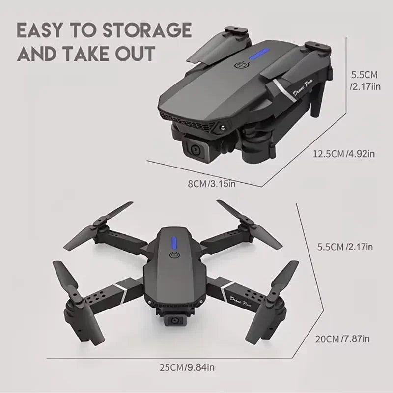 E88 Pro Foldable FPV Drone with 4K Camera